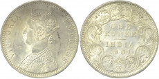  Victoria Empress, One Rupee -1901