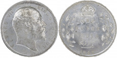 Edward VII King And Emperor, One Rupee- 1906