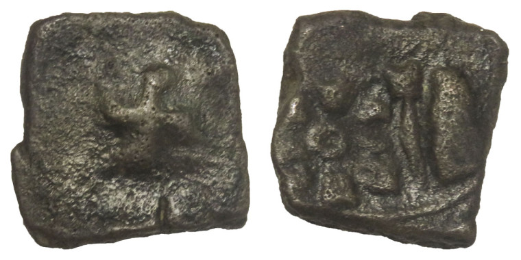 Saurashtra  Janapada, Punch Mark Single Swastika