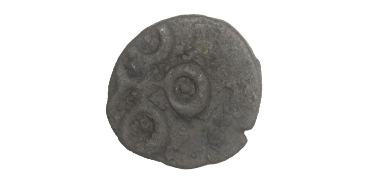 Sri Satakarni Elephant Potin Coin # 3