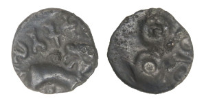 Sri Satakarni Elephant Potin Coin # 5