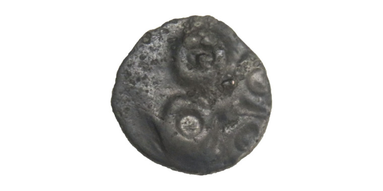 Sri Satakarni Elephant Potin Coin # 5