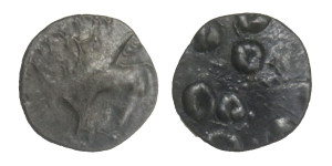 Sri Satakarni Elephant Potin Coin # 6