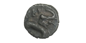 Sri Satakarni Elephant Potin Coin # 9