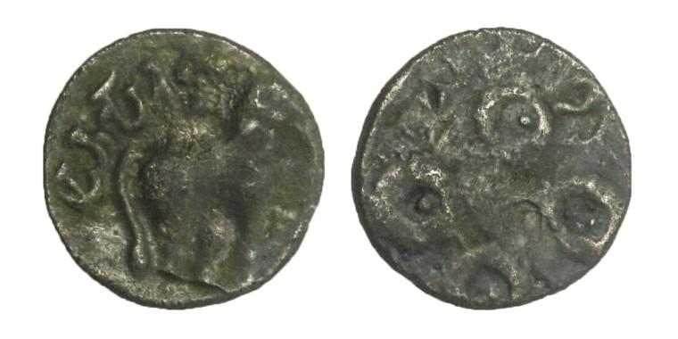 Sri Satakarni Elephant Potin Coin # 14