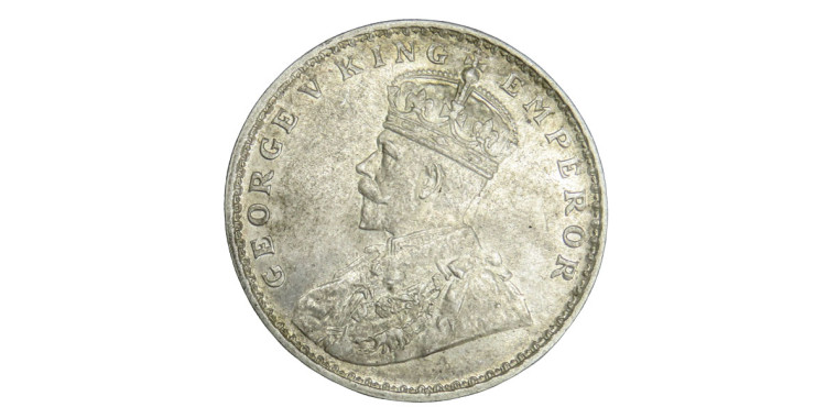George V King Emperor, One Rupee - 1922 # Lot 1