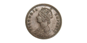 Victoria Empress, 1/12 Anna - 1899 # Lot 4