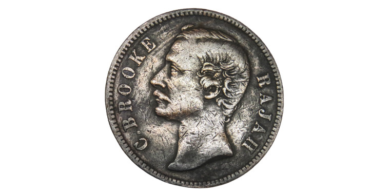1 Cent - Charles C. Brooke Rajah - 1870
